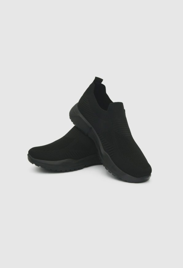 Ανδρικά Πλεκτά Πάνινο Παπούτσι Sneakers socks Black / 7502678 ΑΘΛΗΤΙΚΑ & SNEAKERS joya.gr