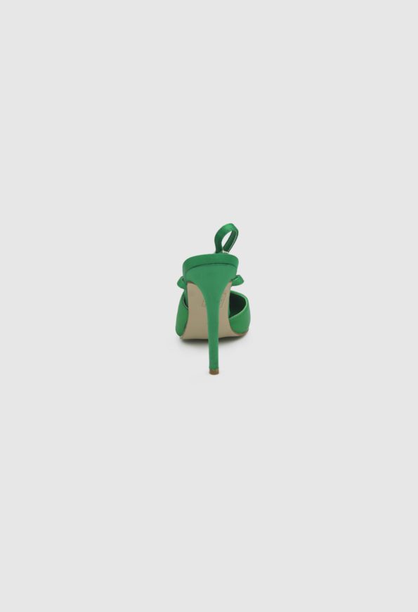 Μυτερές Γόβες με Λεπτό Ψηλό Τακούνι Πράσινες / 874752 Γόβες Στιλέτο joya.gr