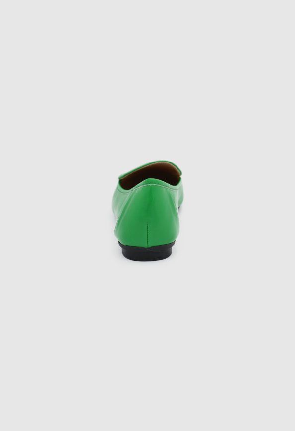 Γυναικείες Μπαλαρίνες σε Πράσινο Χρώμα / 908377 Γυναικεία Oxfords & Loafers joya.gr