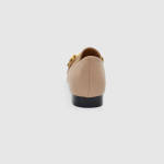 Women Loafers in Beige Color / 672543 Γυναικεία Oxfords & Loafers joya.gr