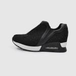 Γυναικεία Παπούτσια Sneaker Πούρο Με Strass Μαύρο / 986935