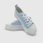 Γυναικείο Flatform Μποτάκι Sneakers Μπλε / 694948 ΑΘΛΗΤΙΚΑ με ΠΛΑΤΦΟΡΜΑ joya.gr