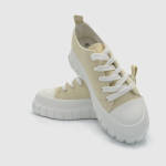 Γυναικείο Flatform Μποτάκι Sneakers Μπεζ / 647636 ΑΘΛΗΤΙΚΑ με ΠΛΑΤΦΟΡΜΑ joya.gr