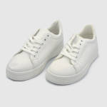 Γυναικεία Flatforms Sneakers Λευκό / 256728 Γυναικεία Αθλητικά και Sneakers joya.gr