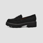 Loafers με Στρας Μαύρο / D2712-black