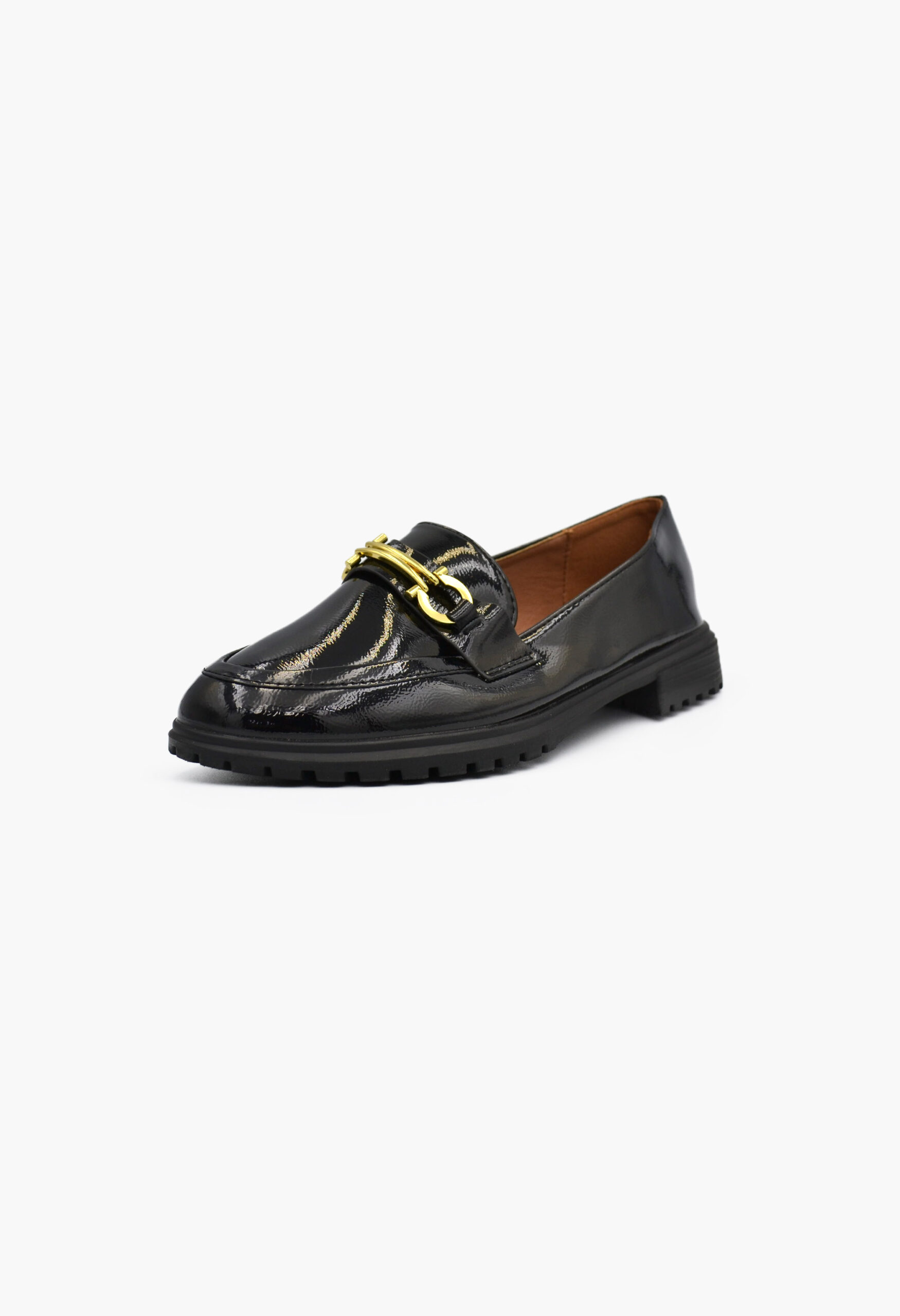 Γυναικεία Loafers σε Μαύρο Χρώμα / W-230-black Χαμηλά Παπούτσια joya.gr
