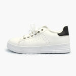 Γυναικεία Flatforms Sneakers Black / White / OX2538