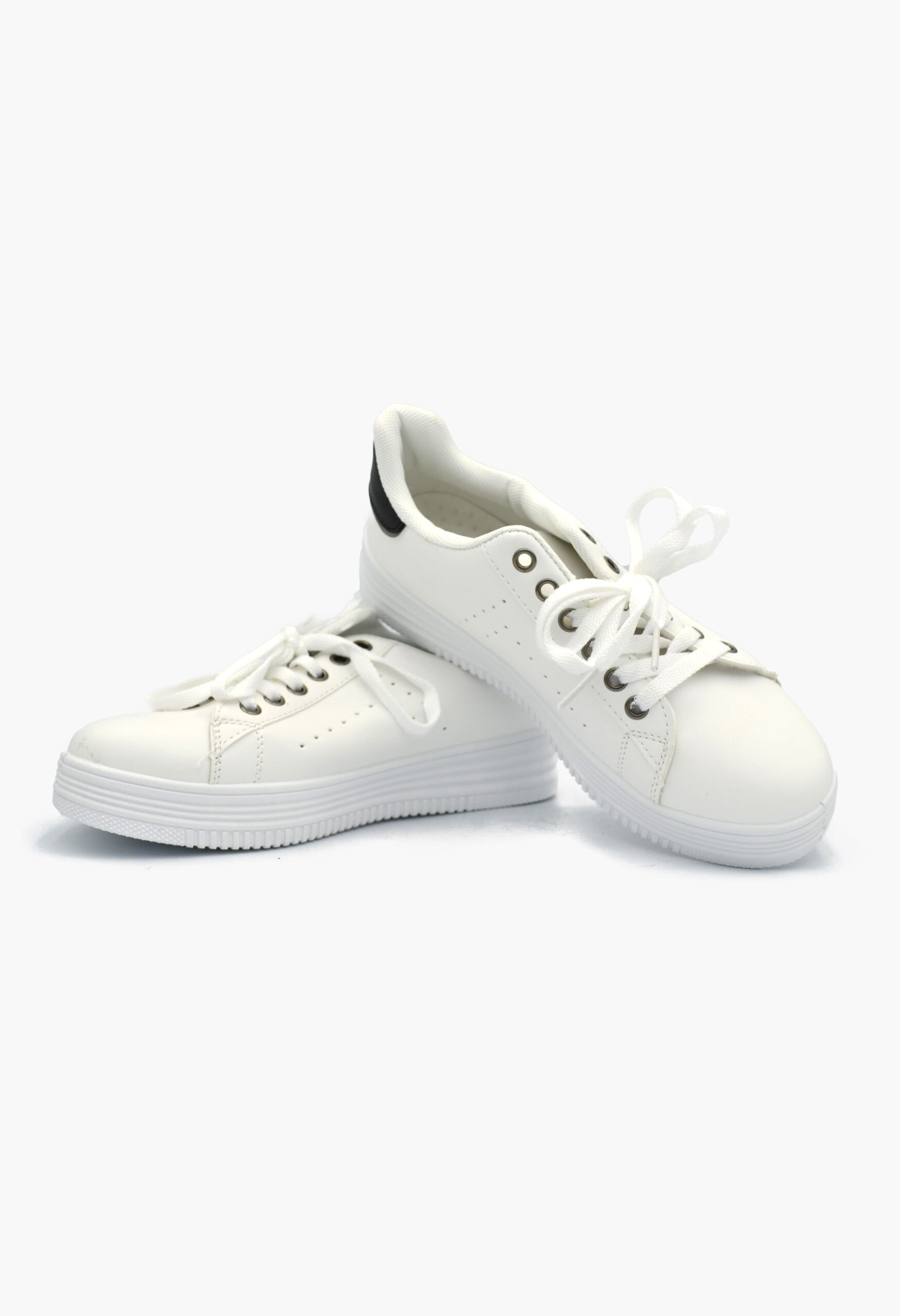 Γυναικεία Flatforms Sneakers Black / White / OX2538 Γυναικεία Αθλητικά και Sneakers joya.gr