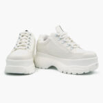 Γυναικεία Chunky Sneakers Wedges Λευκό / H9008-white ΑΘΛΗΤΙΚΑ με ΠΛΑΤΦΟΡΜΑ joya.gr