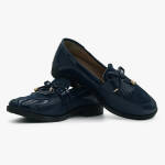 Γυναικεία Loafers σε Μπλε Χρώμα Λουστρίνι / XY-607-navy Γυναικεία Oxfords & Loafers joya.gr