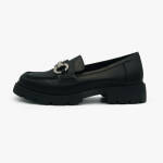 Γυναικεία Loafers σε Μαύρο Χρώμα με Strass / LL-1345-black Γυναικεία Oxfords & Loafers joya.gr