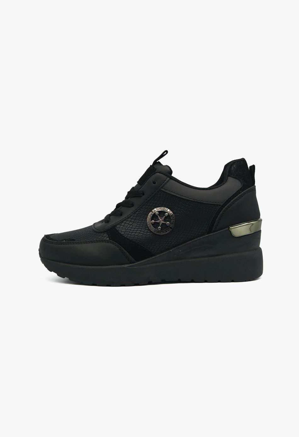 Sneakers με Πλατφόρμα Μαύρο / OX2551-black Χαμηλά Παπούτσια joya.gr