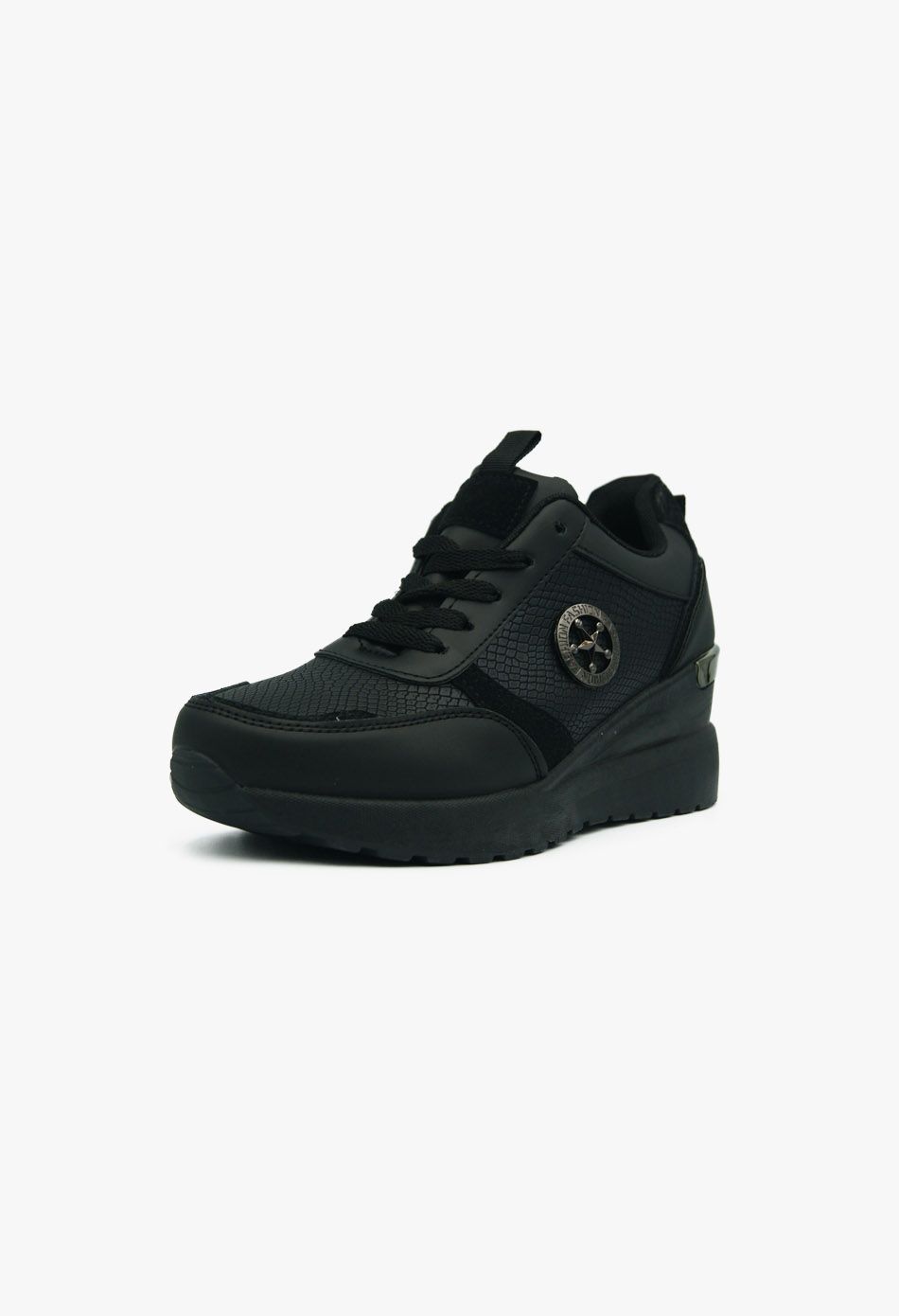 Sneakers με Πλατφόρμα Μαύρο / OX2551-black Χαμηλά Παπούτσια joya.gr