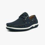 Suede Ανδρικά Boat Shoes σε Μπλε Χρώμα / 9813-blue ΑΝΔΡΙΚΑ ΠΑΠΟΥΤΣΙΑ joya.gr