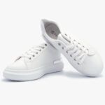 Γυναικεία Sneakers Δίσολα με Μεταλλική Λεπτομέρεια Λευκό / LY526-white Γυναικεία Αθλητικά και Sneakers joya.gr