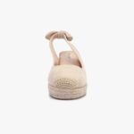 Σουέτ Εσπαντρίγιες με Πλατφόρμα Μπεζ / HC569-beige Ανοιχτά Παπούτσια joya.gr
