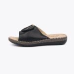 Comfort Ανατομικά Παντόφλες Μαύρο / 607-black MULES joya.gr