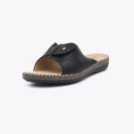 Comfort Ανατομικά Παντόφλες Μαύρο / 607-black MULES joya.gr