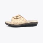 Comfort Ανατομικά Παντόφλες Μπεζ / 607-beige MULES joya.gr