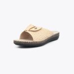 Comfort Ανατομικά Παντόφλες Μπεζ / 607-beige MULES joya.gr