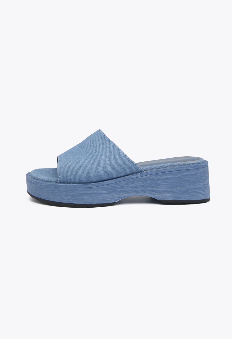Πλατφόρμες Μονόχρωμες Μπλε / F1516-blue Ανοιχτά Παπούτσια joya.gr