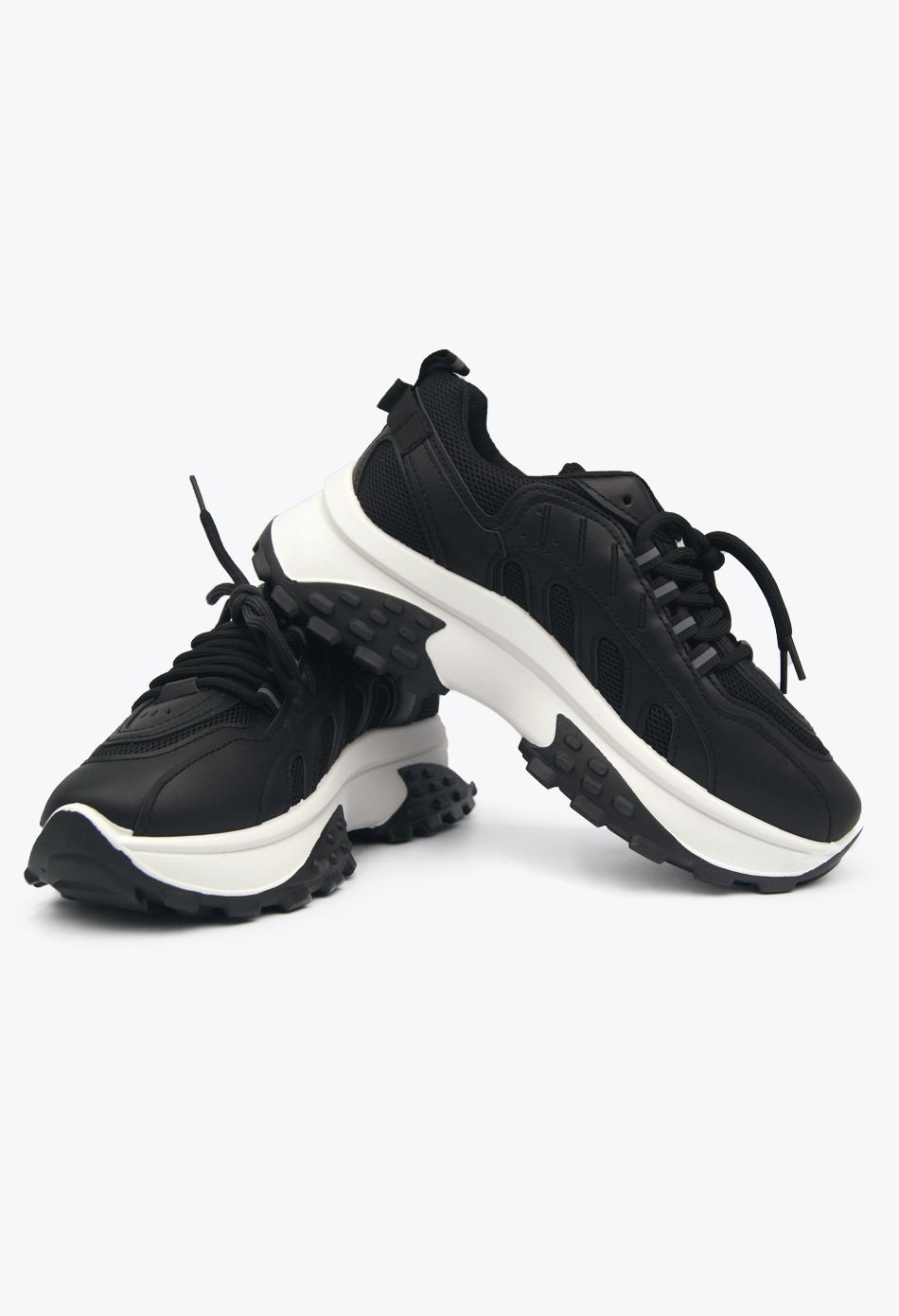 Γυναικείο Αθλητικό Chunky Sneaker Μαύρο / LΥ587-black Γυναικεία Αθλητικά και Sneakers joya.gr