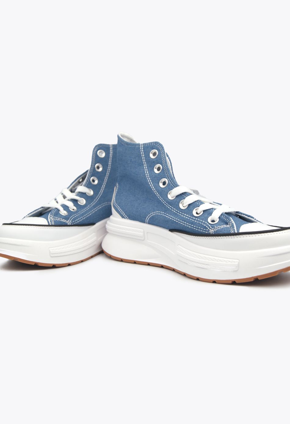 Sneakers Μποτάκια Πάνινα Μπλε / C895-blue Γυναικεία Αθλητικά και Sneakers joya.gr