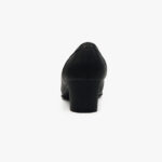 Γυναικεία μοκασίνια με χοντρό τακούνι Μαύρο / AQ1189-black Γόβες Με Χοντρό Τακούνι joya.gr
