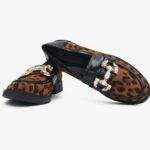 Μοκασίνια Animal Print / LL1419-leopard Γυναικεία Oxfords & Loafers joya.gr