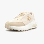 Sneakers με Χρυσή Λεπτομέρεια Μπεζ / PC139-beige Γυναικεία Αθλητικά και Sneakers joya.gr