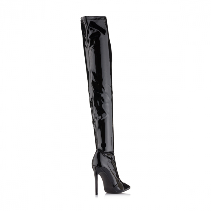 Μπότες Στιλέτο Κάλτσα Μαύρο / X8248-black Γυναικεία Mπότες joya.gr