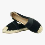 Εσπαντρίγιες με Λάστιχο Μαύρο / N5613-black Ανοιχτά Παπούτσια joya.gr