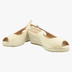 Πλατφόρμες Εσπαντρίγιες Open Heel Μπεζ / BYJX0819-beige Ανοιχτά Παπούτσια joya.gr