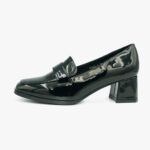 Γόβες Loafers Μαύρο / 5520-1-black Ανοιχτά Παπούτσια joya.gr